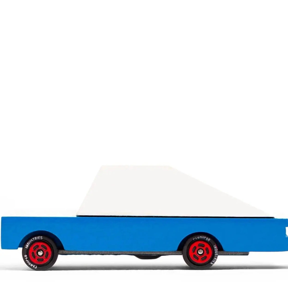 CANDYLAB - Voiture Blue Racer en Bois Bleu