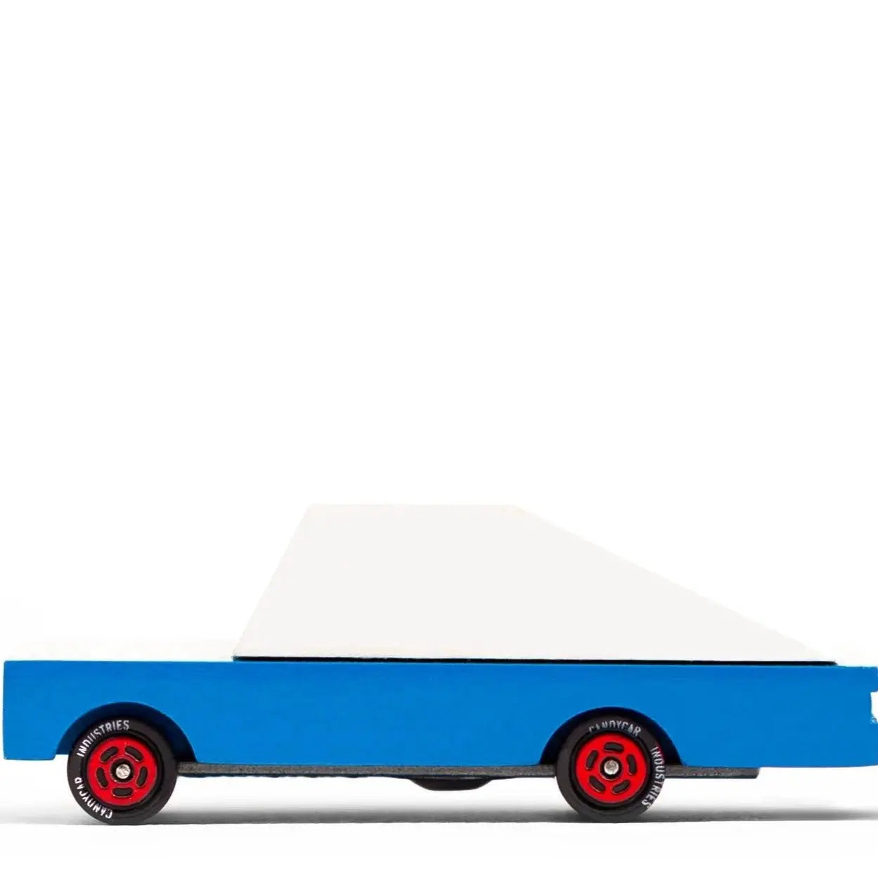 CANDYLAB - Voiture Blue Racer en Bois Bleu