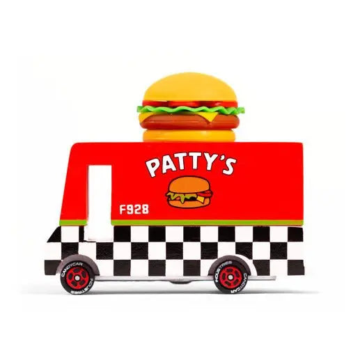 CANDYLAB - Voiture Hamburger en Bois