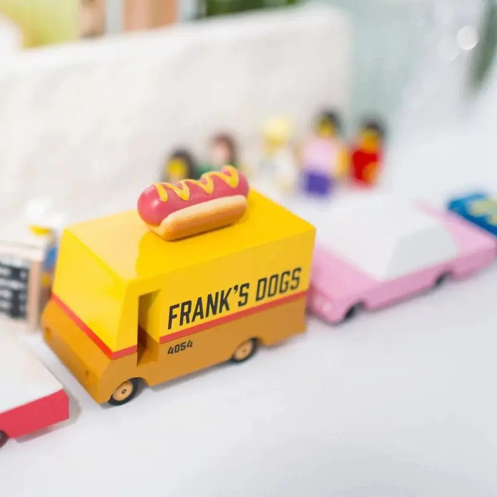 CANDYLAB - Voiture Hot - dog En Bois