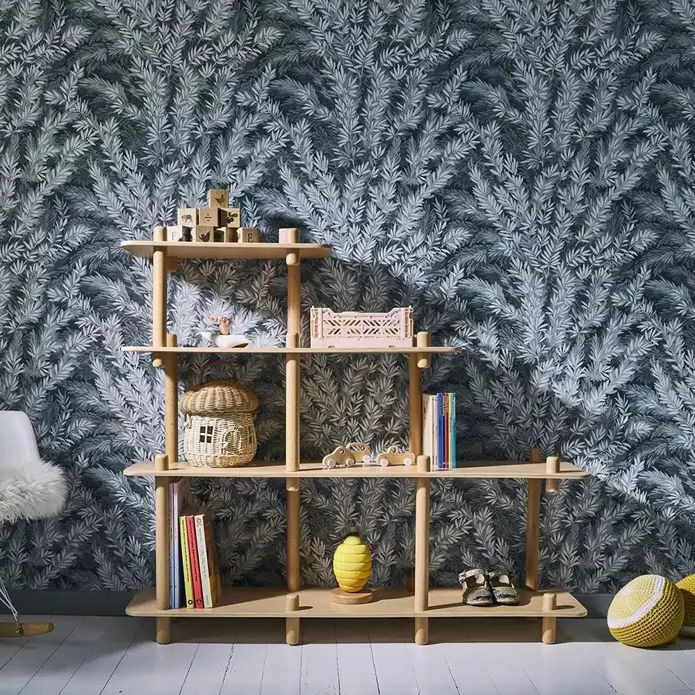 CHARLIE CRANE - Bibliothèque Filo En Bois De Hêtre Massif Avec Plusieurs Étagères