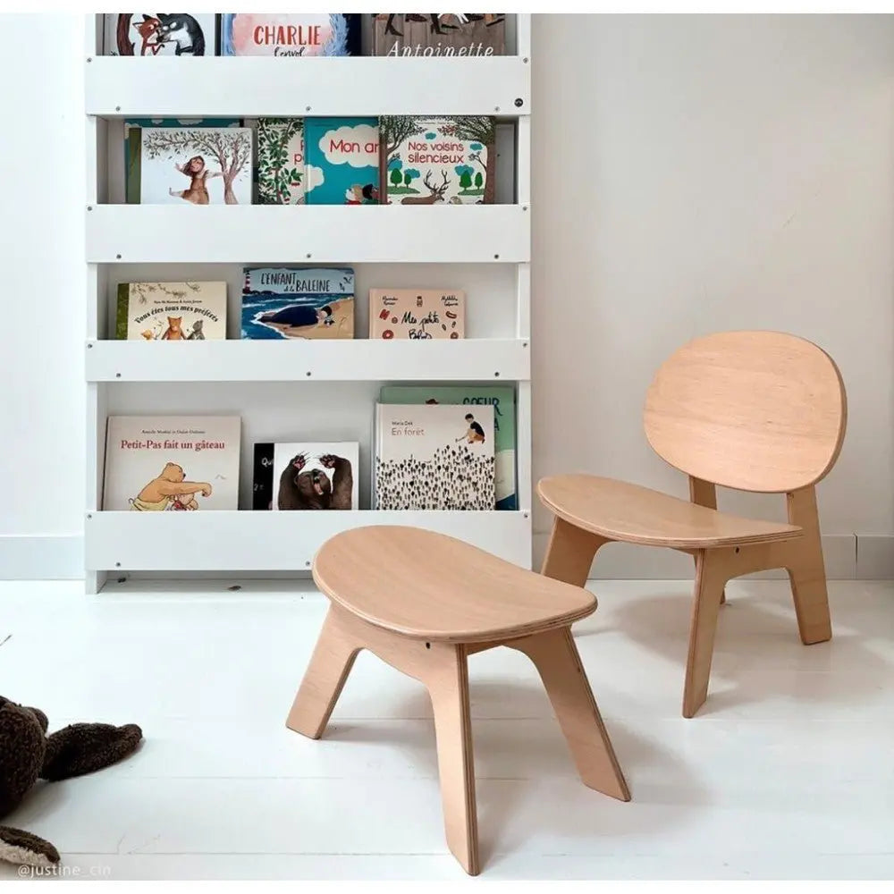 CHARLIE CRANE - Chaise Enfant HIBO En Hêtre