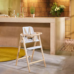 CHARLIE CRANE - Chaise Haute Évolutive Bébé En Bois TOBO
