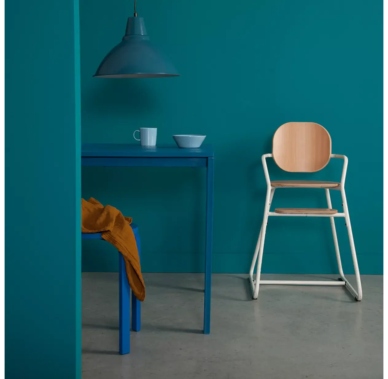 CHARLIE CRANE - Chaise Haute Évolutive TIBU White