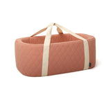CHARLIE CRANE - Couffin KUKO Bois De Rose Matelassé - Matelas Inclus