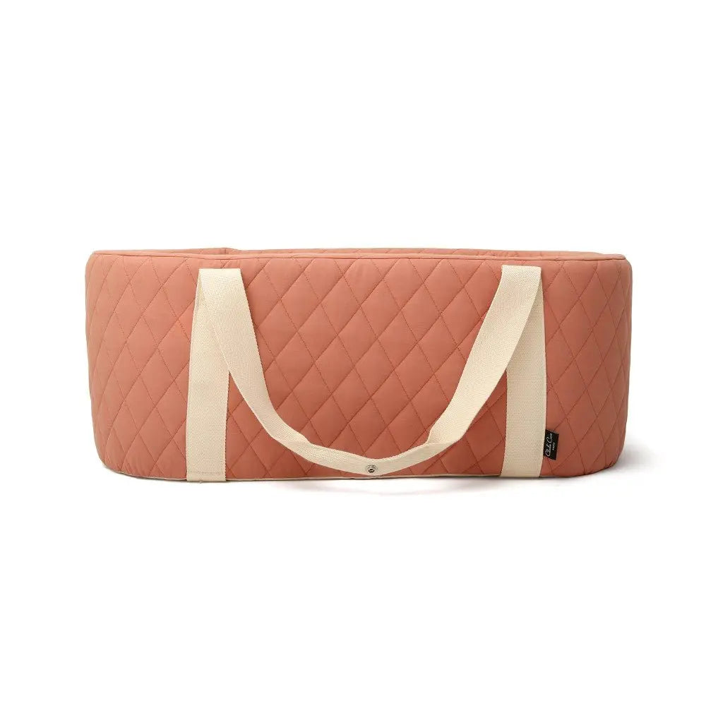 CHARLIE CRANE - Couffin KUKO Bois De Rose Matelassé - Matelas Inclus