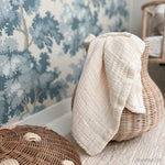 CHARLIE CRANE - Couverture de Naissance DOLI Milk en Gaze de Coton