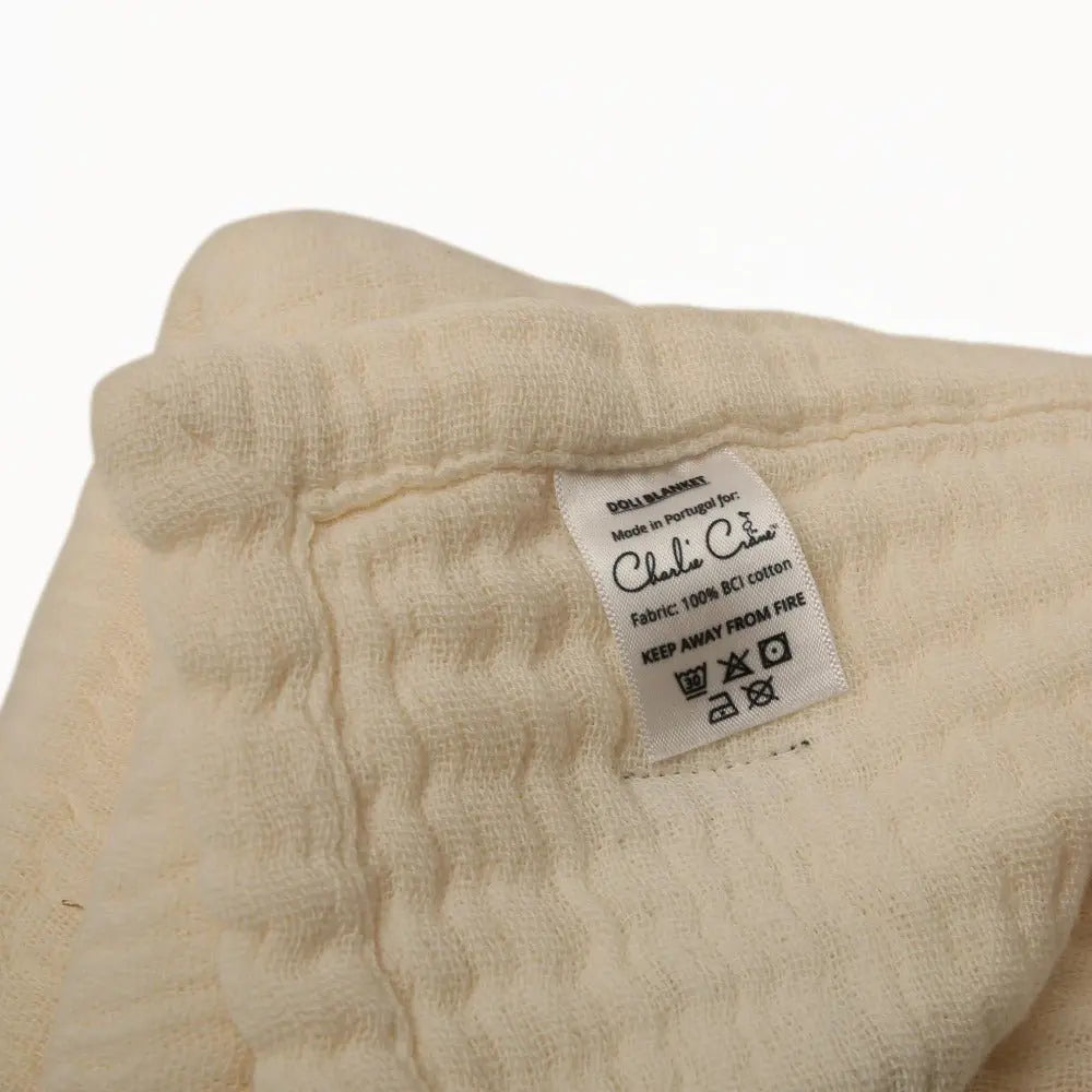 CHARLIE CRANE - Couverture de Naissance DOLI Milk en Gaze de Coton