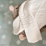 CHARLIE CRANE - Couverture de Naissance DOLI Milk en Gaze de Coton