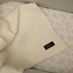 CHARLIE CRANE - Couverture de Naissance DOLI Milk en Gaze de Coton