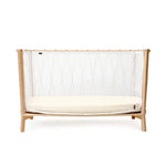 CHARLIE CRANE - Lit KIMI 120 Avec Matelas Coco Naturel + Surmatelas + Lacets Hazelnut