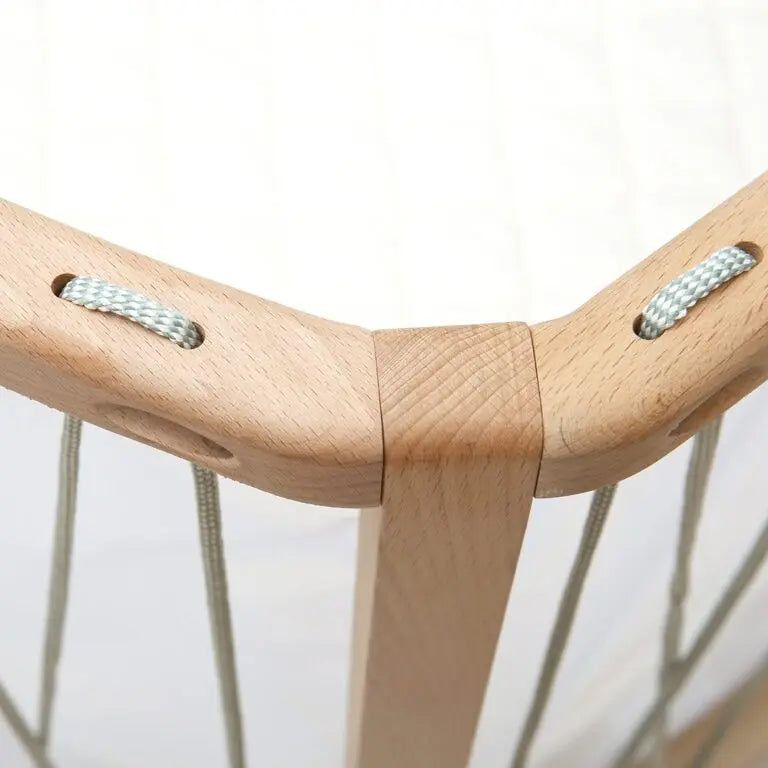 CHARLIE CRANE - Lit Kimi 120 Avec Matelas En Mousse + Surmatelas + Lacets Lichen