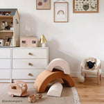 CHARLIE CRANE - Set De Jeu En Mousse Arc - en - ciel MILO Camel