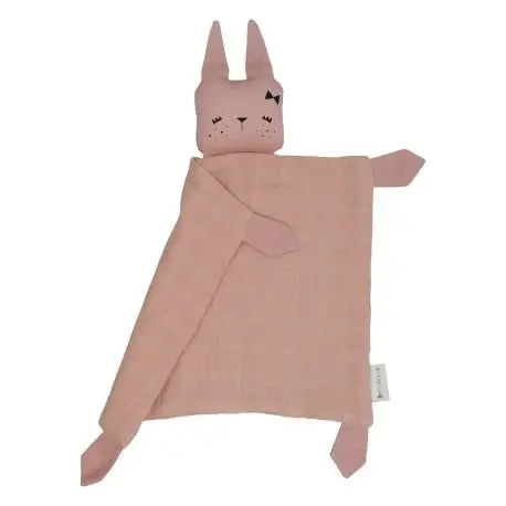 FABELAB - Doudou Lapin - Rose Vieux