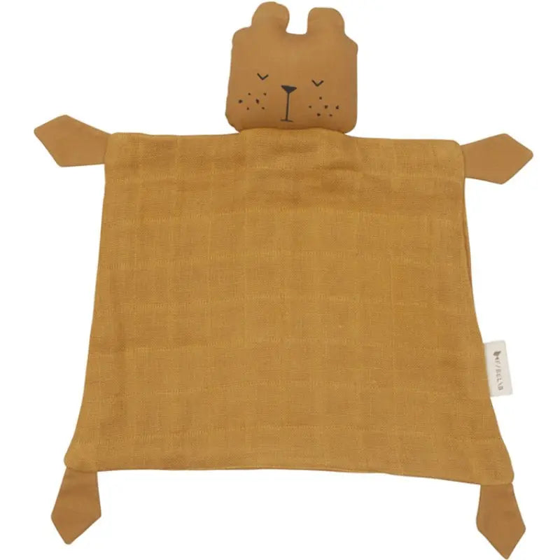 FABELAB - Doudou Ours - Ocre