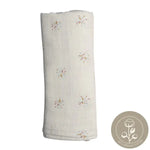 FABELAB - Maxi Lange en Coton Biologique - Rainbow Sky 120 x 120 cm