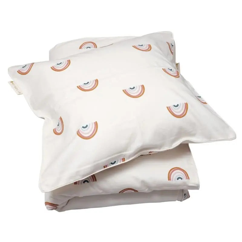 FABELAB - Parure De Lit Arc - en - Ciel - 2 Tailles