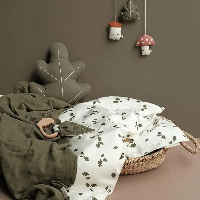 FABELAB - Parure De Lit Imprimée Leaves