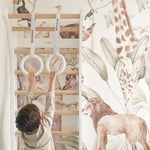 FITWOOD - Anneaux De Gymnastique Miniatures - Blancs Et Sangles Blanches