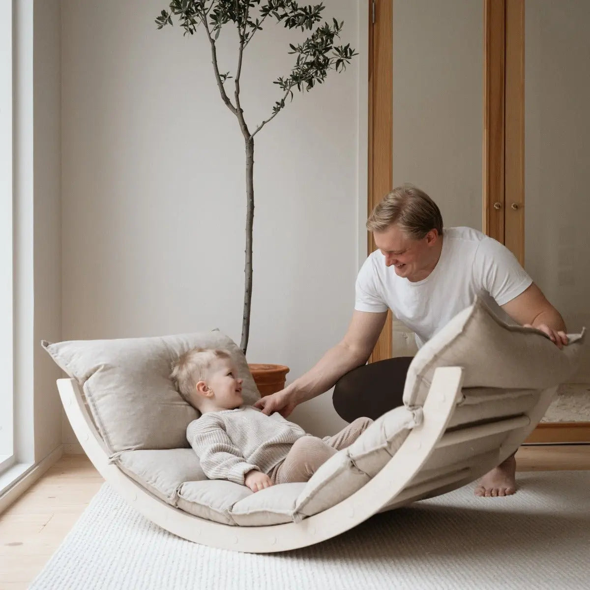 FITWOOD - Chaise Longue À Bascule LAAKSO