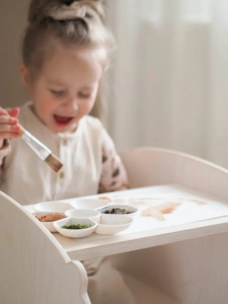 FITWOOD - Cheval À Bascule NUPPU Blanc