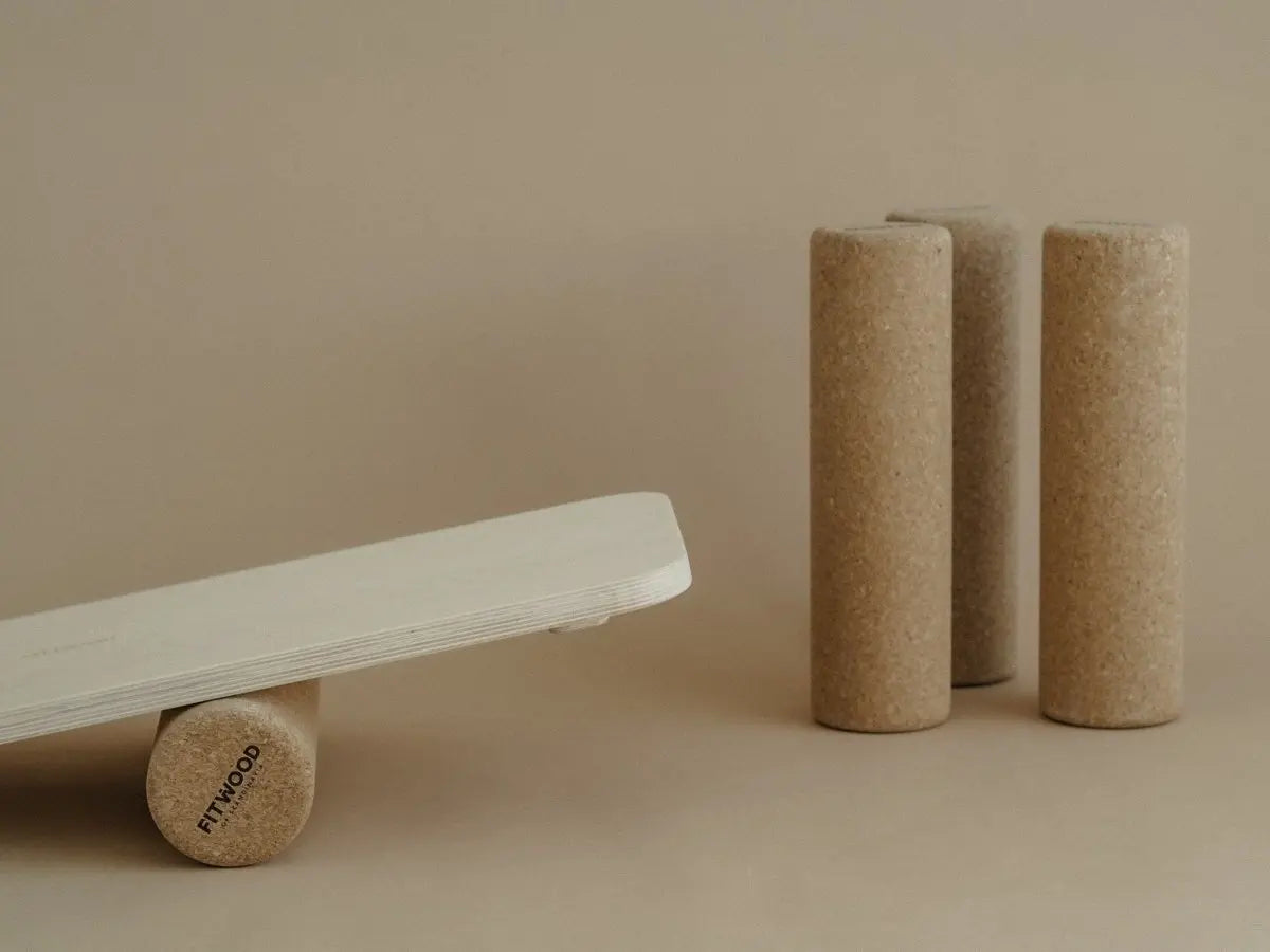 FITWOOD - Planche D'équilibre ALAVA - Blanc