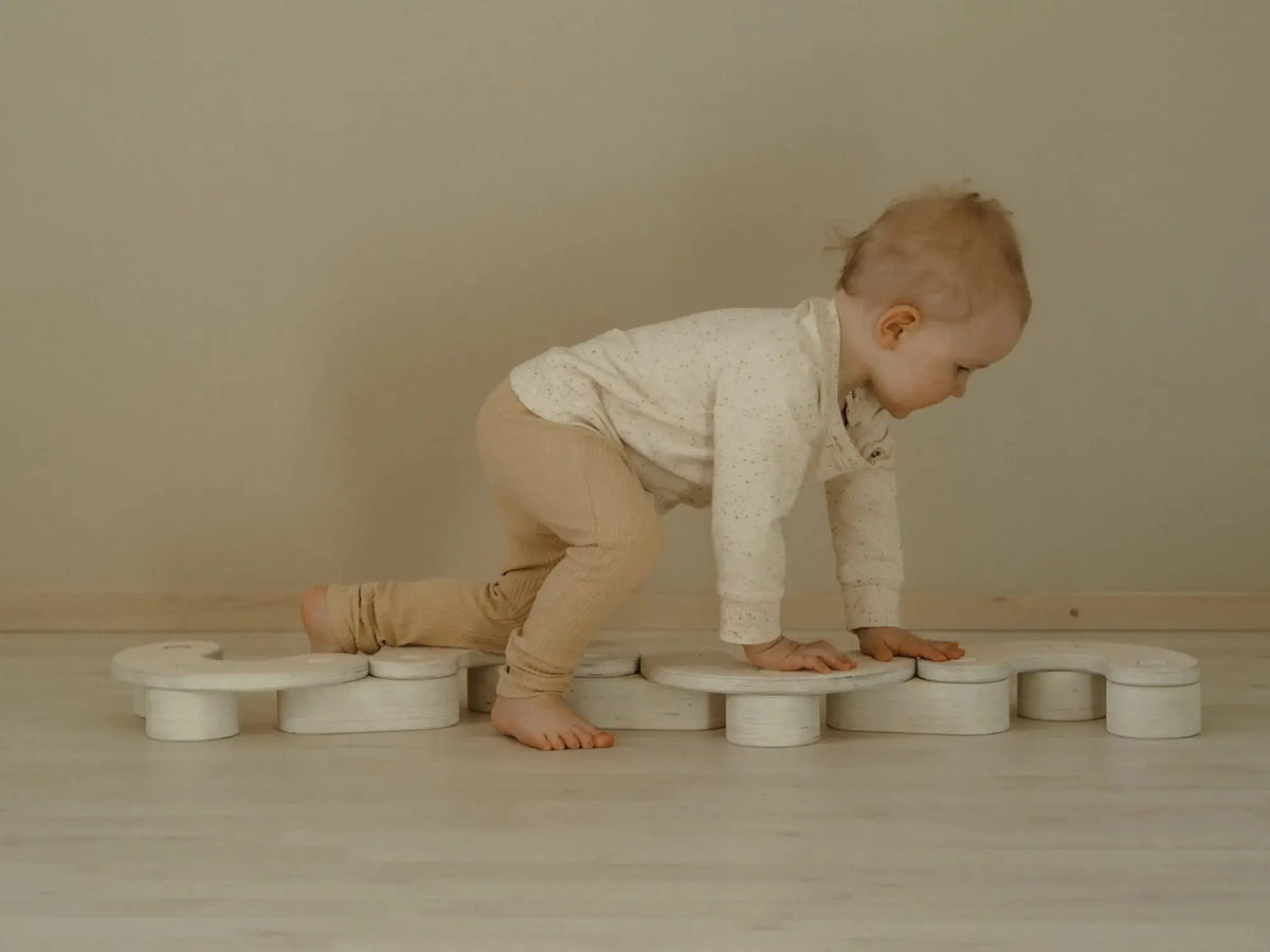 FITWOOD - Poutre D'équilibre En Bois Polku - Trois Tailles