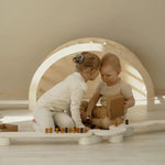 FITWOOD - Poutre D'équilibre En Bois Polku - Trois Tailles