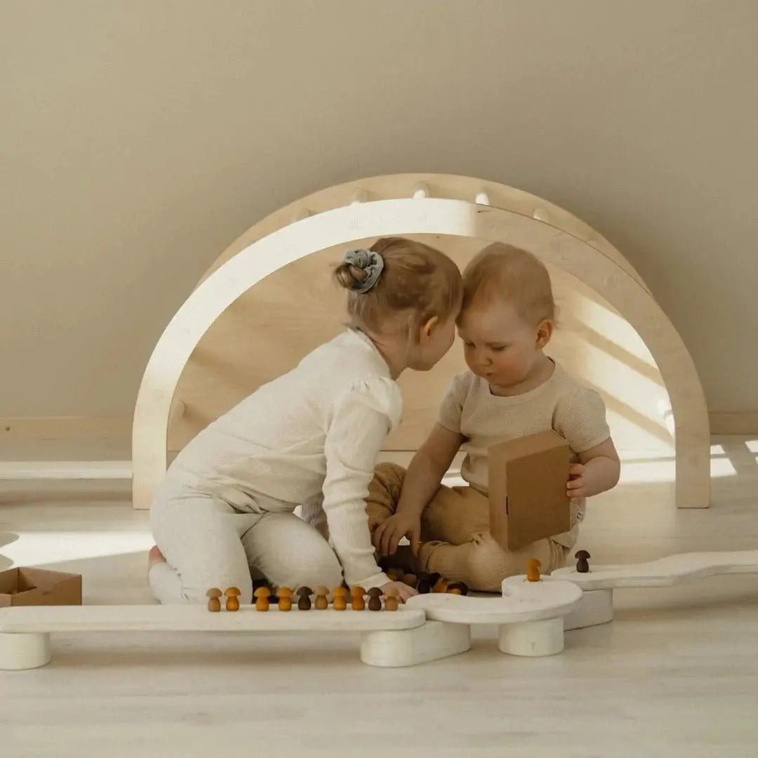 FITWOOD - Poutre D'équilibre En Bois Polku - Trois Tailles