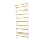 FITWOOD - Taimi Mini - Barres Murales Cadre Blanc - Barres De Bouleau