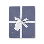 HIBOU HOME - Parure de Lit Ciel étoilé - Indigo/or