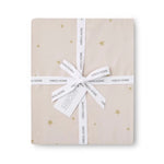 HIBOU HOME - Parure de Lit Ciel étoilé - Rose Clair / Or - Coton Bio