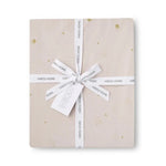 HIBOU HOME - Parure de Lit Couronnes - Rose Pâle/or