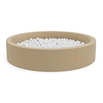 JUPIDUU - Piscine À Balles - Beige Foncé