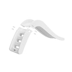 JUPIDUU - Toboggan D'Extérieur Pour Enfants - Blanc