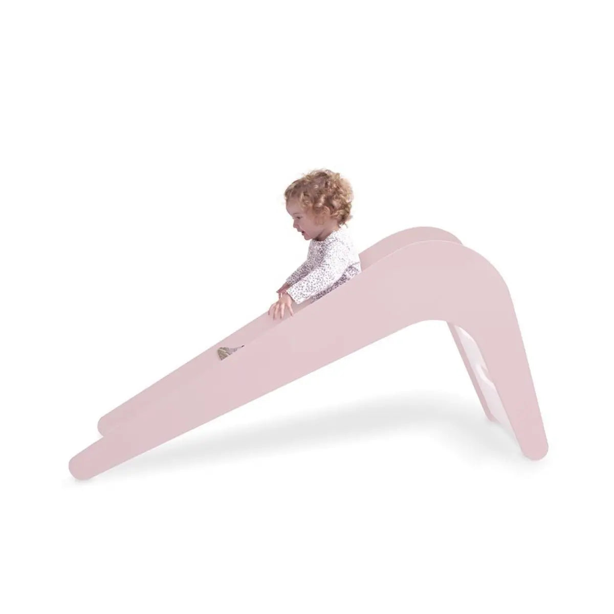 JUPIDUU - Toboggan D'Intérieur Pour Enfants - Rose