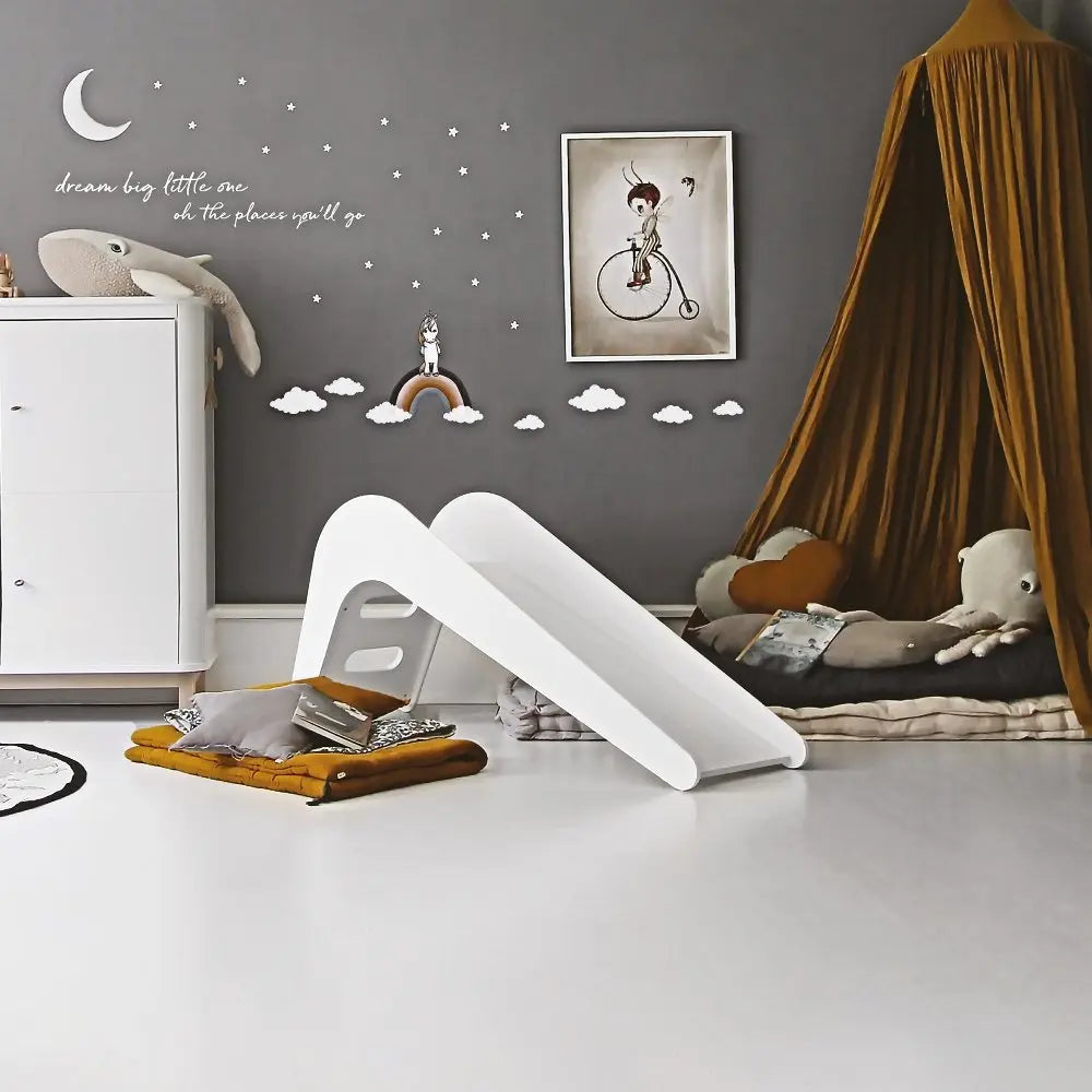 JUPIDUU - Toboggan Pour Enfants De L'éléphant Blanc