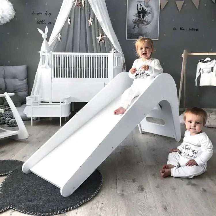 JUPIDUU-Toboggan Pour Enfants De L'éléphant Blanc-Les Petits