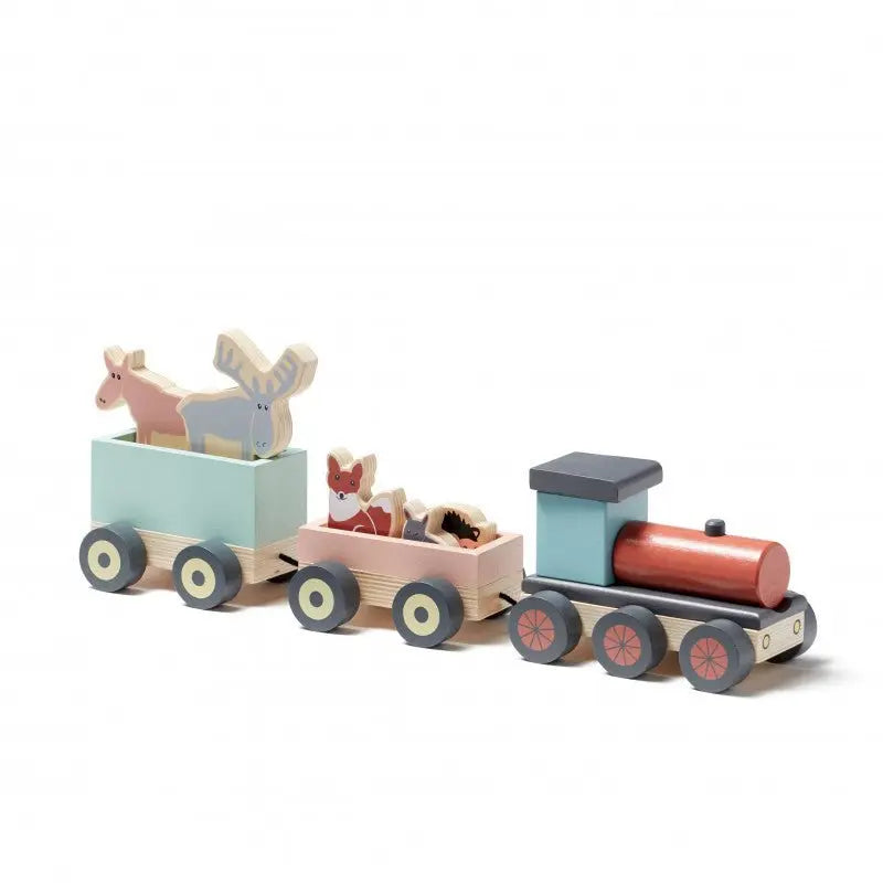 KID'S CONCEPT - Animal Train En Bois Edvin