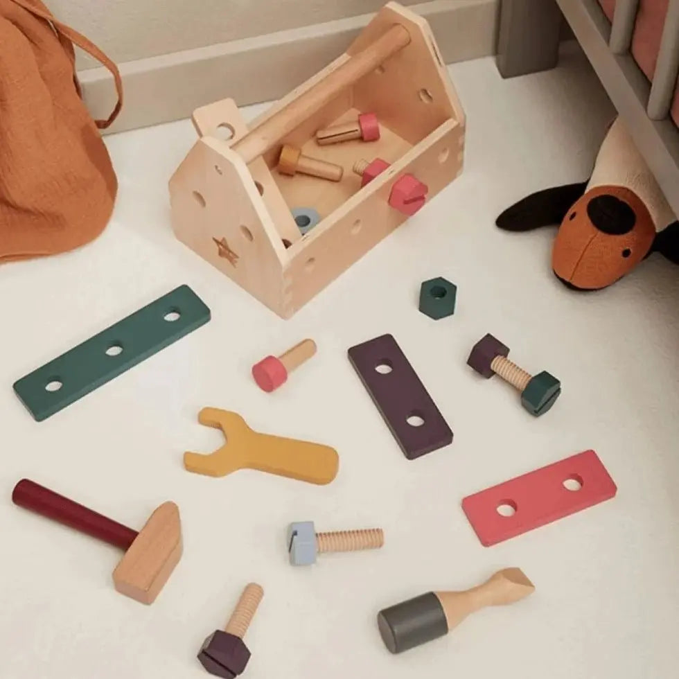 KID'S CONCEPT - Boîte À Outils En Bois