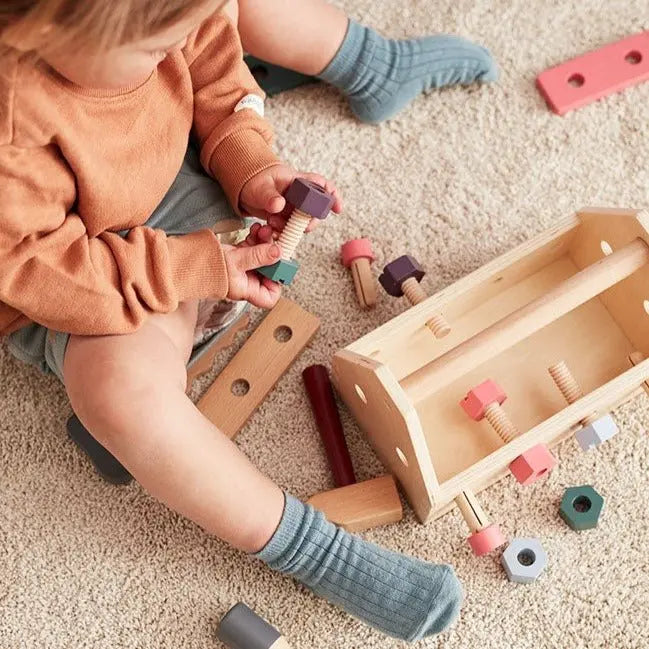 KID'S CONCEPT - Boîte À Outils En Bois