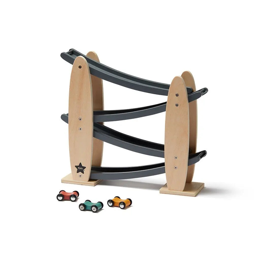 KID'S CONCEPT - Circuit Parcours Automobile en Bois - Aiden