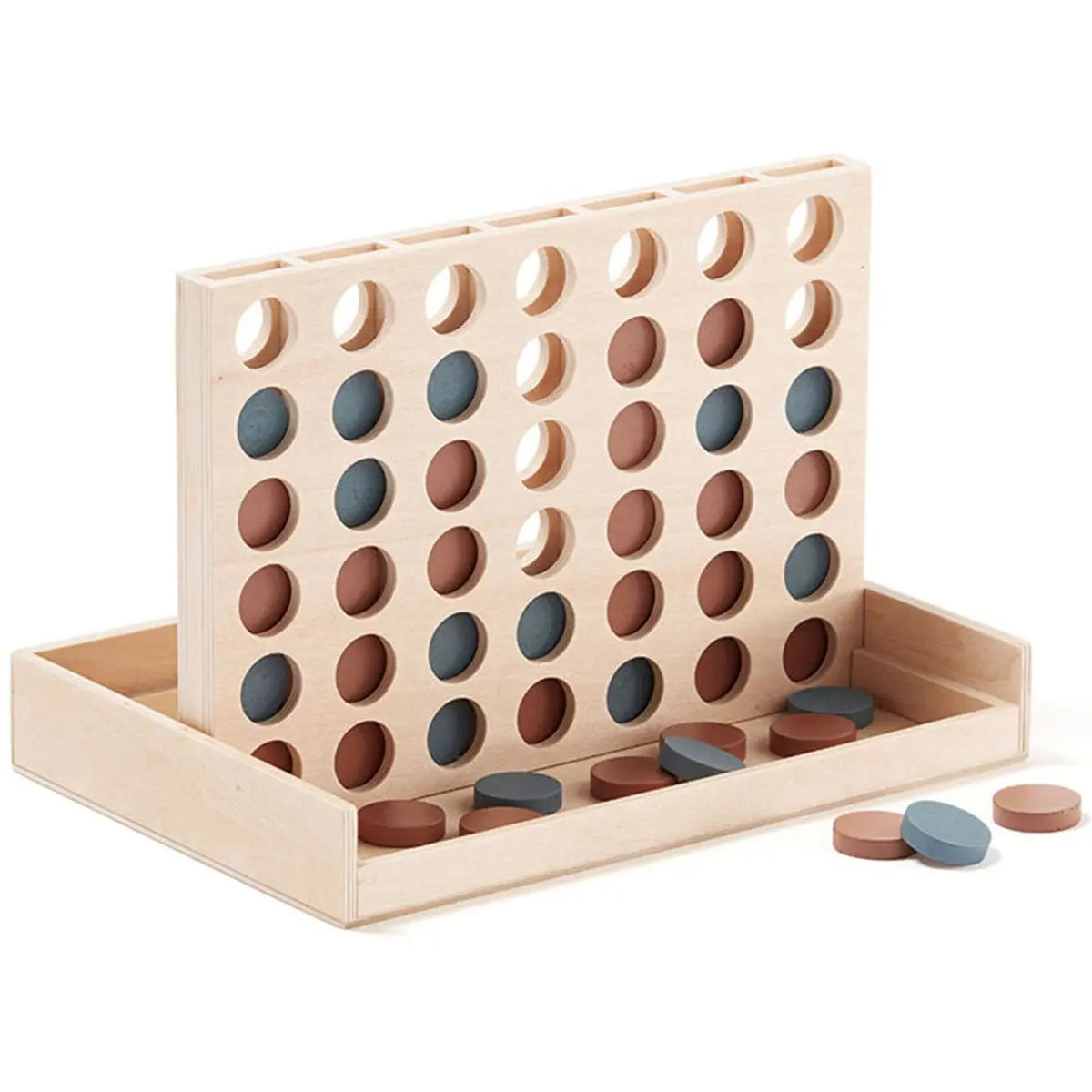 KID'S CONCEPT - Jeu Des 4 En Ligne En Bois