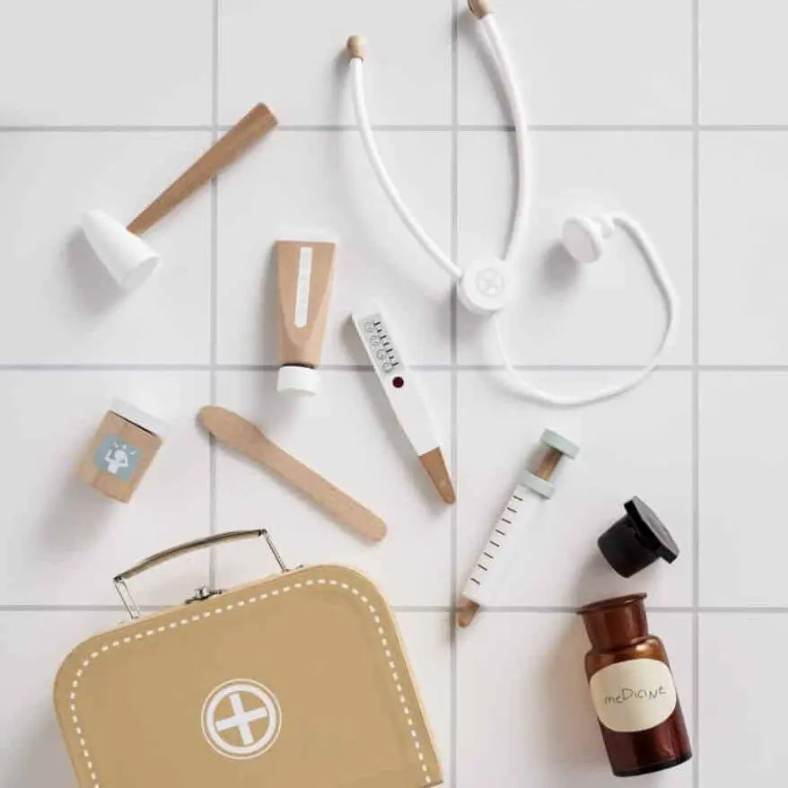 KID'S CONCEPT - Mallette Docteur - Nature