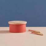 KID'S CONCEPT - Mini Tambour En Bois Rouge