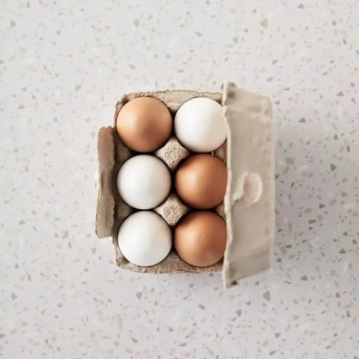 KID'S CONCEPT - Œufs En Bois 6 Pièces