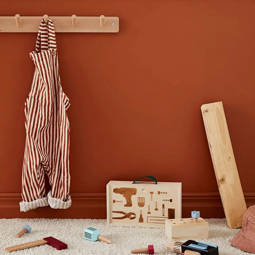 KID'S CONCEPT - Porte - Manteau en Bois 5 Saga Blonde