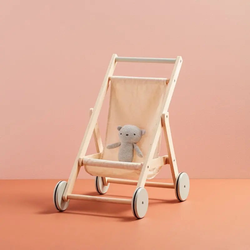 KID'S CONCEPT - Poussette De Poupée En Bois