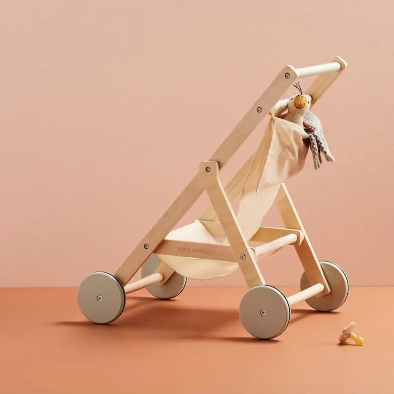 KID'S CONCEPT - Poussette De Poupée En Bois