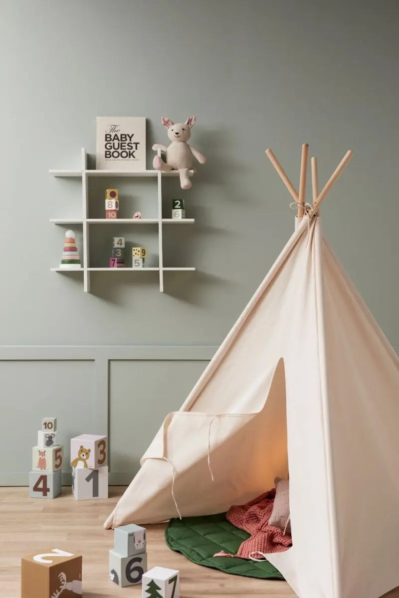 KID'S CONCEPT - Tente Tipi - Blanc Cassé